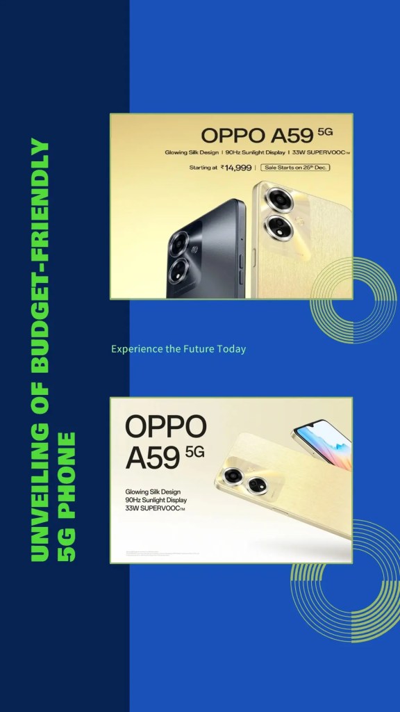 Oppo A59 5G poster