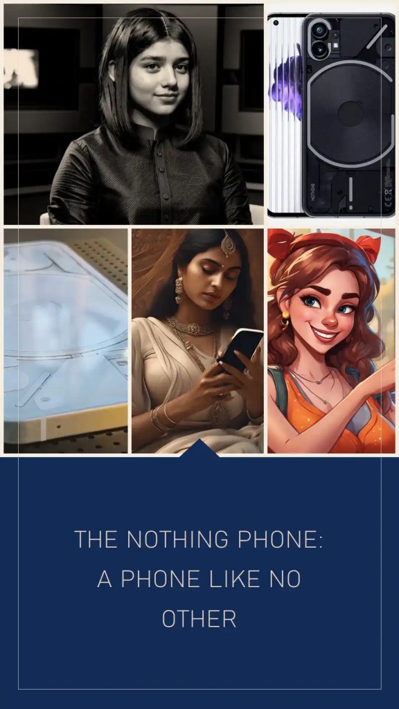 News anchor praising the Nothing Phone 1's pure Android 13 experience.